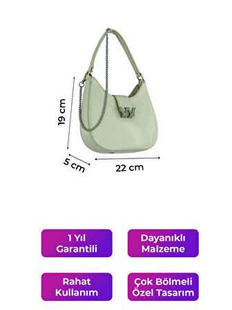 Kriste Bell Kadın Çanta Bej 26363