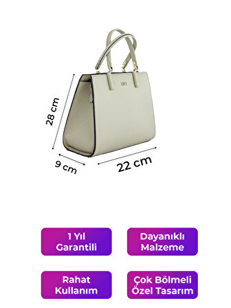 Kriste Bell Kadın Çanta Bej 7406