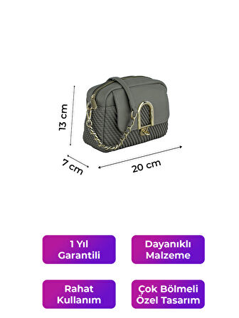 Kriste Bell Kadın Çanta Haki 26412