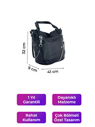 Kriste Bell Kadın Çanta Siyah 26459