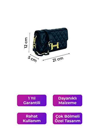 Kriste Bell Kadın Çanta Siyah 26464
