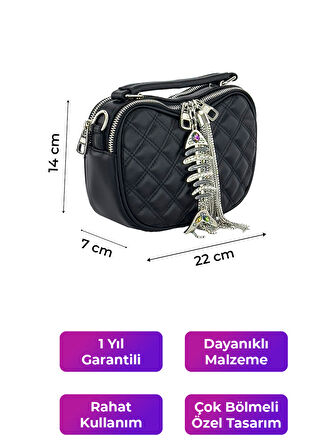 Kriste Bell Kadın Çanta Siyah 26471