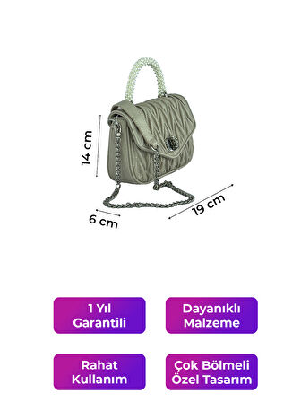 Kriste Bell Kadın Çanta Taupe 26383