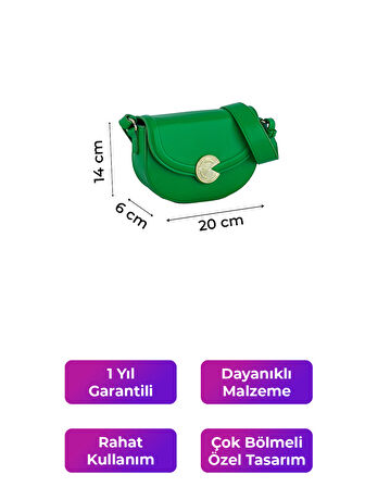 Kriste Bell Kadın Çanta Yeşil 26414