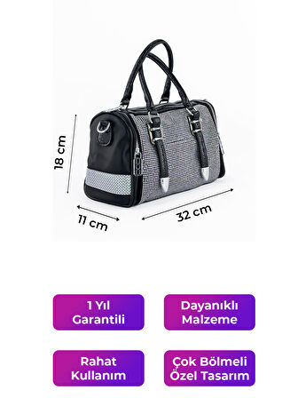 Kriste Bell Kadın Sırt Çanta Siyah 26461