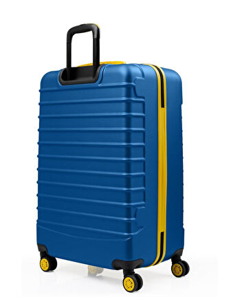Büyük Boy Valiz 4x2 Teker Lacivert 1168