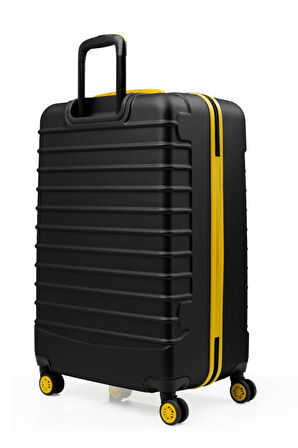 Büyük Boy Valiz 4x2 Teker Siyah 1168