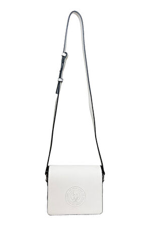 . Çapraz Askılı Kadın Çanta Beyaz Us24305