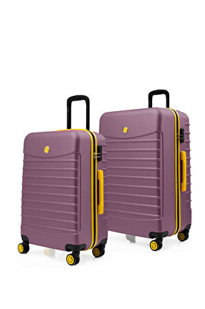 2'li Valiz Seti Büyük Boy - Orta Boy Rose 1168