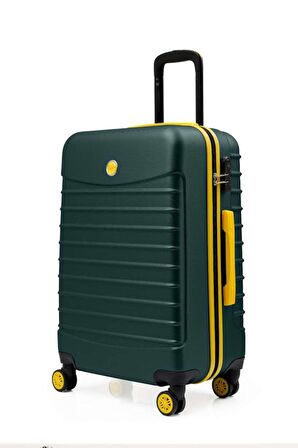 2'li Valiz Seti Orta Boy - Kabin Boy Haki 1168