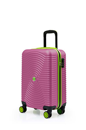 Kabin Boy Valiz 4x2 Teker Pembe 1169