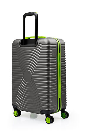 Orta Boy Valiz 4x2 Teker Antrasit 1169