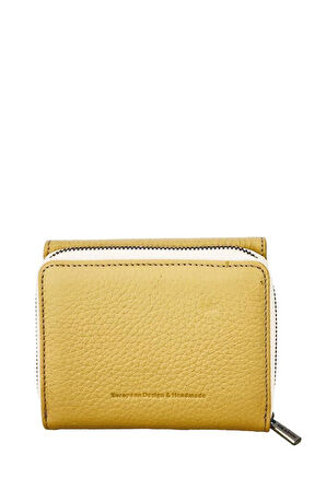 Grande Hakiki Deri Kadın Cüzdan Biscuit 2744