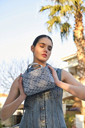 . Çapraz Askılı Kadın Çanta Mavi Us23125