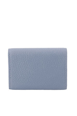 Grande Hakiki Deri Kartlık Buz Mavi  846