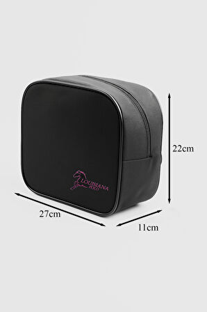 Louisiana Polo Termoslu Beslenme Çantası Siyah Pembe 1142