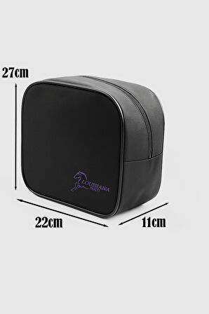 Louisiana Polo Termoslu Beslenme Çantası Siyah Mor 1142