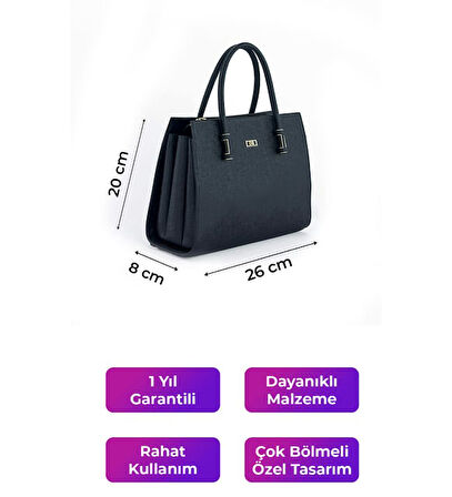 Kriste Bell Kadın Omuz Çanta Lacivart 7254