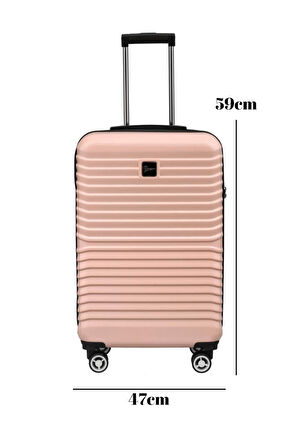 Kabin Boy %100 Polikarbon Valiz Pudra 1811