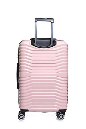 Orta Boy %100 Polikarbon Valiz Pudra 1819