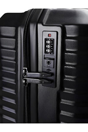 Kabin Boy %100 Polikarbon Valiz Siyah 1819