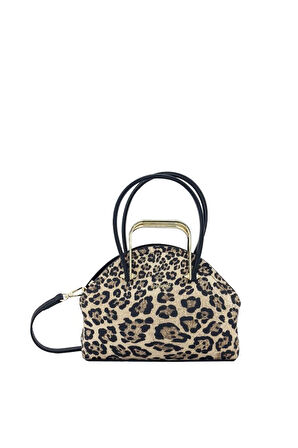 Kriste Bell Çapraz Askılı Kadın Çanta Leopar 7299