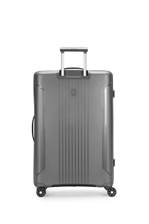 Polipropilen Valiz 2'li Valiz Seti Büyük Boy - Orta Boy Antrasit 04pc7060