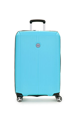 Pierre Cardin 2'li Valiz Seti Orta Boy - Kabin Boy Aqua 04pc6500