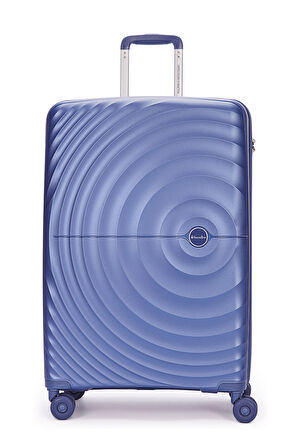 Benetton 3'lü Valiz Set Büyük Orta Ve Kabin Boy %100 Polipropilen Mavi 14Bnt8002