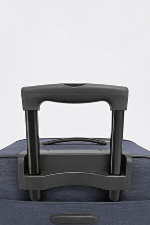 Louisiana Polo Battal Boy Kumaş Valiz Lacivert 2308