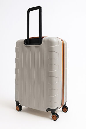 Büyük Boy Valiz 4x2 Teker Vizon-Taba 1167