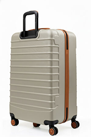 2'li Valiz Seti Büyük Boy - Kabin Boy Vizon-Taba 1168