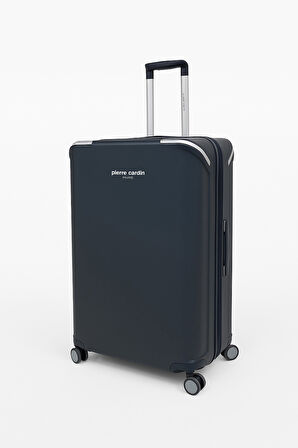 Pierre Cardin 3'lü Set %100 Polipropilen Valiz Lacivert 04PC7090