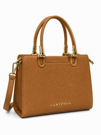 Just Polo Çapraz Askılı Kadın  Çantası Taba 10064