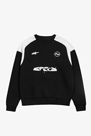 CRPO Oversize Sweatshirt Siyah