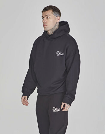 SikSilk Graphic Hoodie Smoked Erkek Sweatshirt