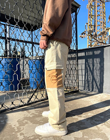 Jack Cactus Premium Designer Baggy Kargo Pantolon