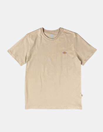 Dickies Basic Logo Bej Tişört