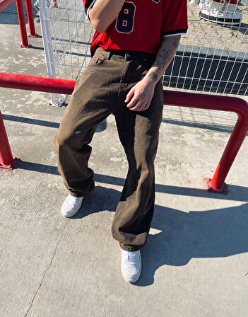 BDG Premium Baggy Kot Pantolon Kahve