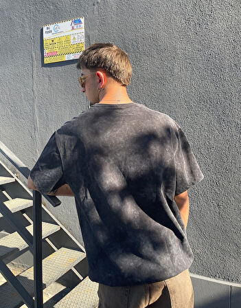 Peso Oversize Acid Wash Tişört