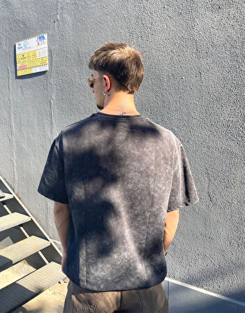 Peso Oversize Acid Wash Tişört