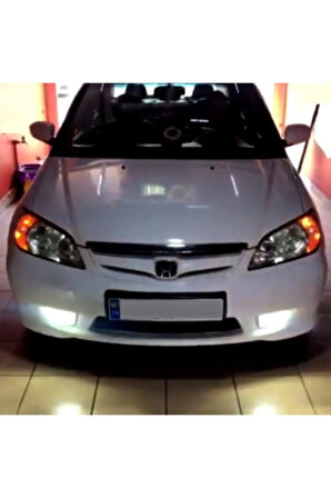 Honda Cıvıc Es7 Led Xenon Sis Farı Ampulü Duo H11