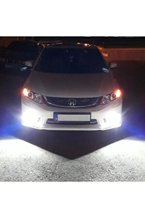 Honda Cıvıc Uyumlu Fb7 Led Xenon Sis Farı Ampulü Duo H11