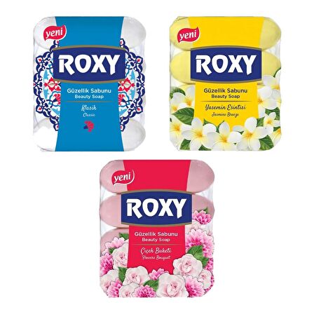 Dalan Roxy Güzellik Sabunu 4x70 gr x 3 Lü Karma Set