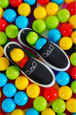 Kadın Siyah Sneaker Spor Ayakkabı