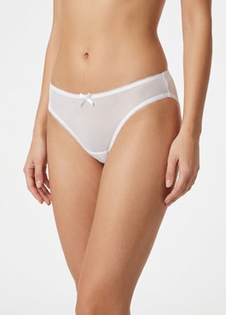 Kadın Renkli Pamuklu Bikini Külot 6 Lı Paket