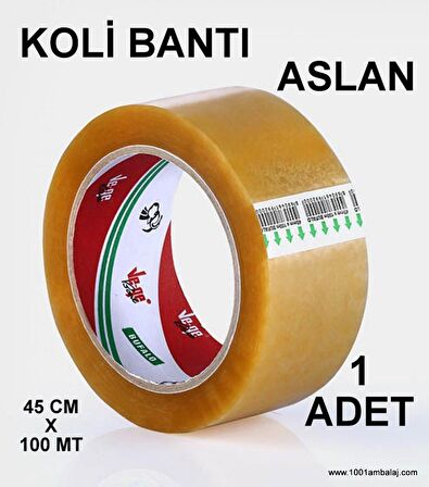 KOLİ BANTI VEGE VE-GE ASLAN 45 X 100 MT 1 ADET