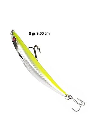 8 Gr.Sahte Yem Lures Turna Levrek Rapala LüferAilesi JigYemZoka