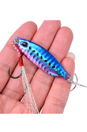 JigYem20gr Lures SahteYem Rapala Levrek Lüfer AilesizokaYemSuniYemD2