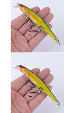 2 Adet Rapala Lures Yapay YemTurna RapalaLevre LüferÇinekop,Rapala12gr11 cm